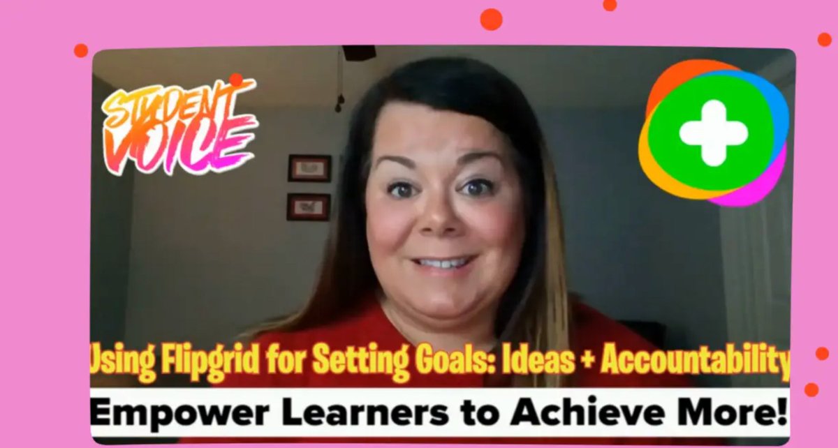 TCEA's tweet image. Empower your students to achieve more! Try these ideas and activities using @flipgrid for setting goals with your learners. 

buff.ly/3tf0yEK #flipgridforall #flipgridfever #edtech #educators #teachertwitter @annkozma723