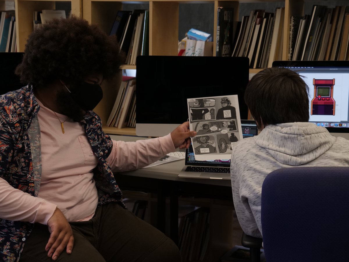 RiverzedgeArts's tweet photo. We are SO stoked to welcome our kids back into our Studios! After running virtual programming for the last five months, we’ve been craving their energy and presence and they've been wanting to get back into the studios. 

#ArtsinRI #ArtNonProfit #YouthDriven #SocialEnterprise https://t.co/2YDsfwPO1E