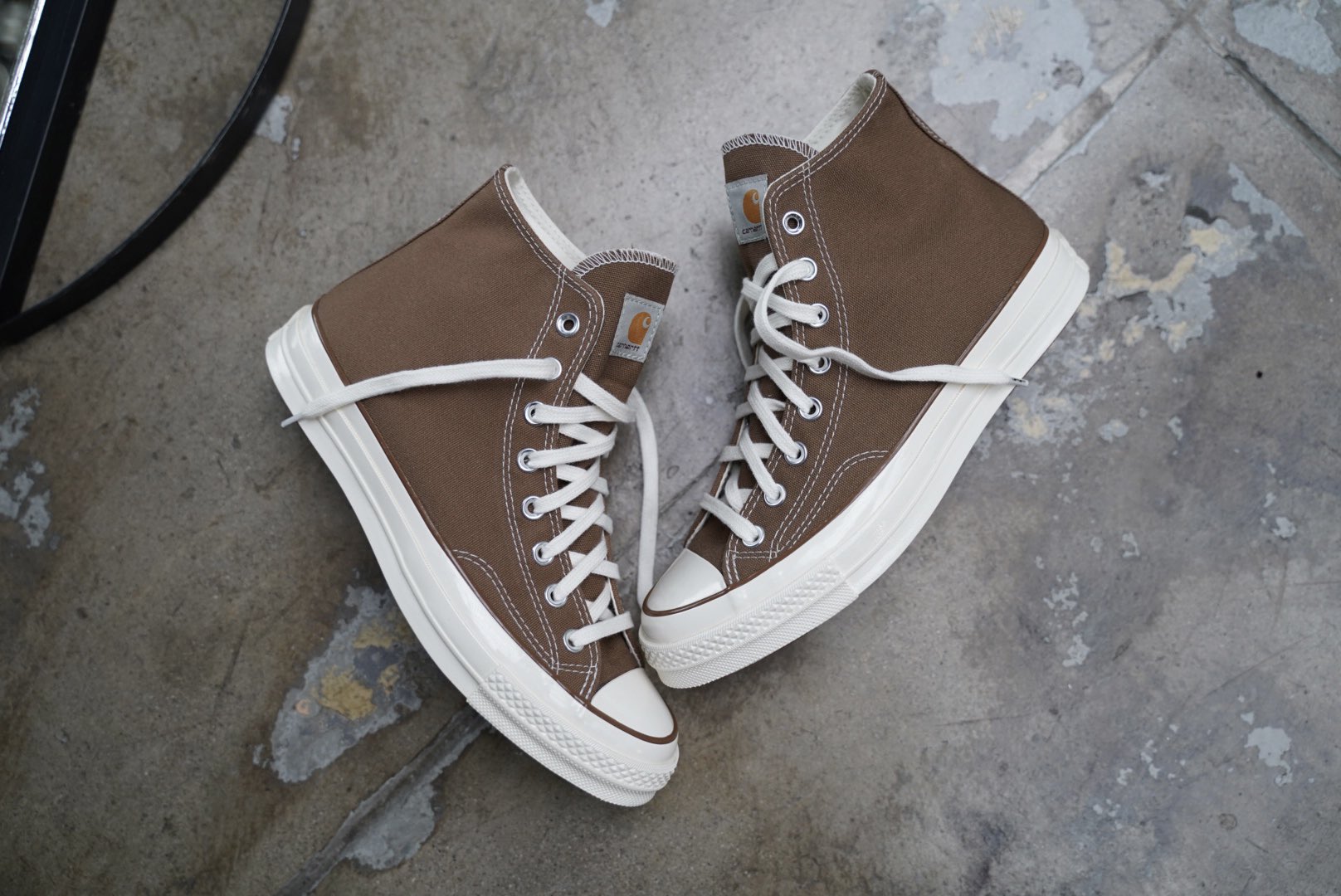 brown converse restock