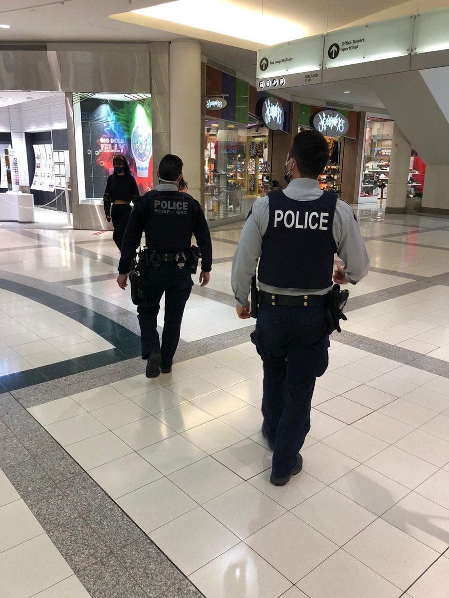 BurnabyRCMP's tweet image. 46 arrested and $4,800 worth of property recovered in this year's Boost &amp;amp; Bust Initiative at Metrotown

bit.ly/2QnJBcI

#BurnabyFrontline