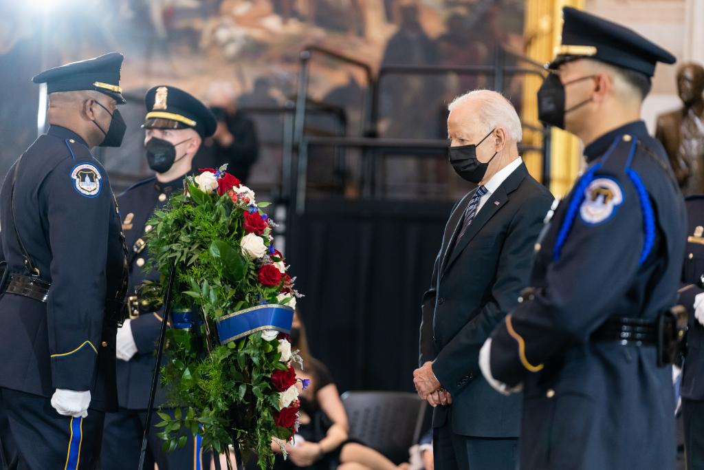 President Biden on Twitter "“When the will defies fear, when duty