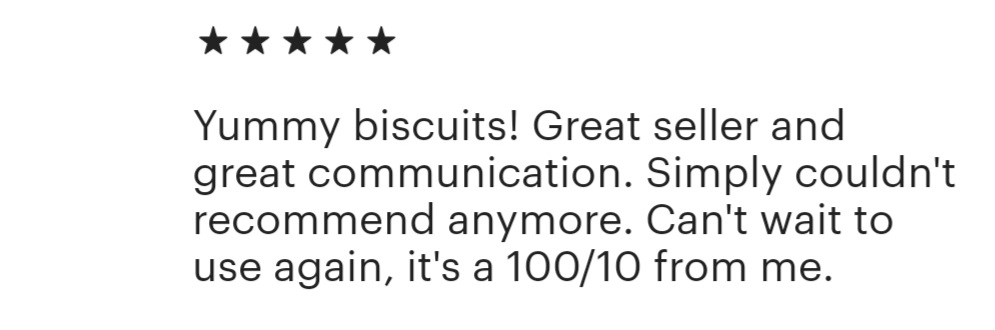 __peaceofcake's tweet photo. Some 5* reviews from our lovely customers 🤍 
#etsysellers #uksmallbiz #veganni #veganireland #smallbusinessni https://t.co/zmRzpTPdA8