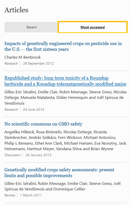 unimeagg's tweet photo. Stark!
Die Kollegen platzieren ihren vielzitierten Leindotter-Text in bester #relevantScience-Gesellschaft in "Environmental Sciences Europe".
Dass es sich gar nicht im eine Studie mit Versuchen zu ökologischen Risiken handelt, fällt da gar nicht auf. https://t.co/6Z6zBDAilI