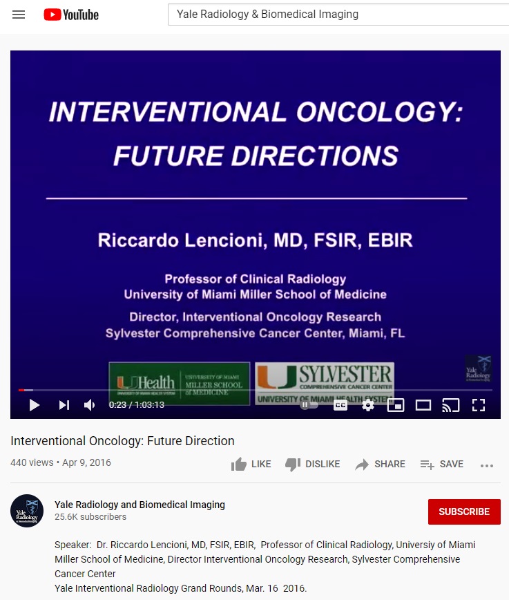 Yale Department of Radiology & Biomedical Imaging (YaleRadiology