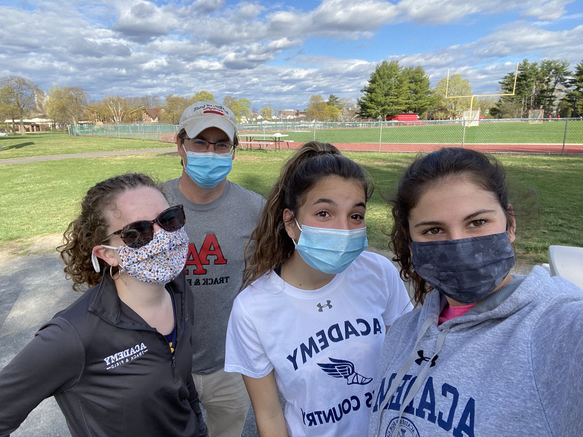 Great day for a cross country meet!!! Good luck ladies💛💙🏃🏽‍♀️‼️ #aagbearcave #XC #lasthomemeet