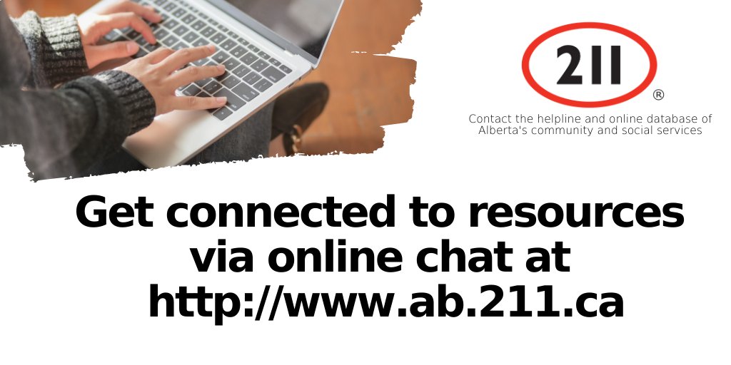 211calgary's tweet photo. #211Tuesday: Don't like talking on the phone? Online chat just went live at https://t.co/oi1vEUE3LG . Start chatting to get connected with #yyc services. #ab #abresources https://t.co/pTvwtXXLT6