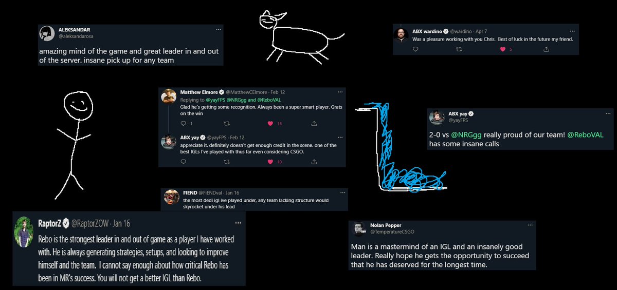 THIS HUNK OF MEAT IS BACK ON THE MENU!

Officially LFT as a player
Willing to Coach(Paid)

What I can provide:

* Structure
* Atmosphere Building
* Years of IGLing experience
* Getting the best of of each player

Now if you don't believe me checkout these happy customers!