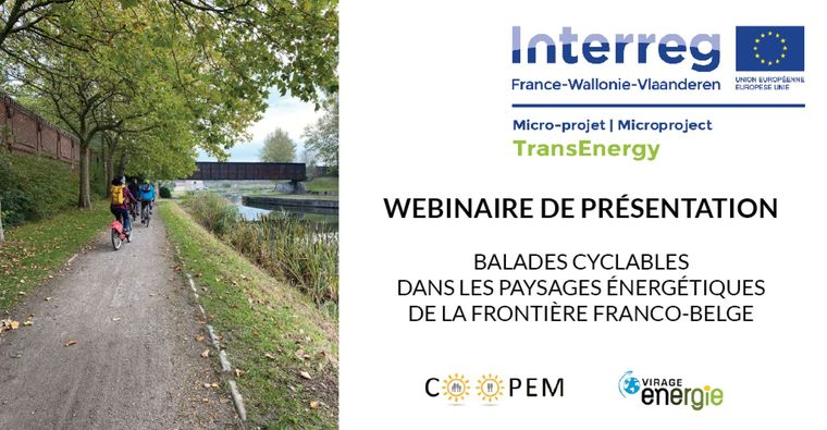 Virage Énergie et la COOPEM (Coopérative Énergie Mouscron) vous convient le 22 avril à 10h au webinaire sur le micro-projet “TransEnergy” pour partir à la découverte des paysages énergétiques de l'Eurométropole Lille-Kortrijk-Tournai. Rejoignez-nous -> docs.google.com/forms/d/e/1FAI…
