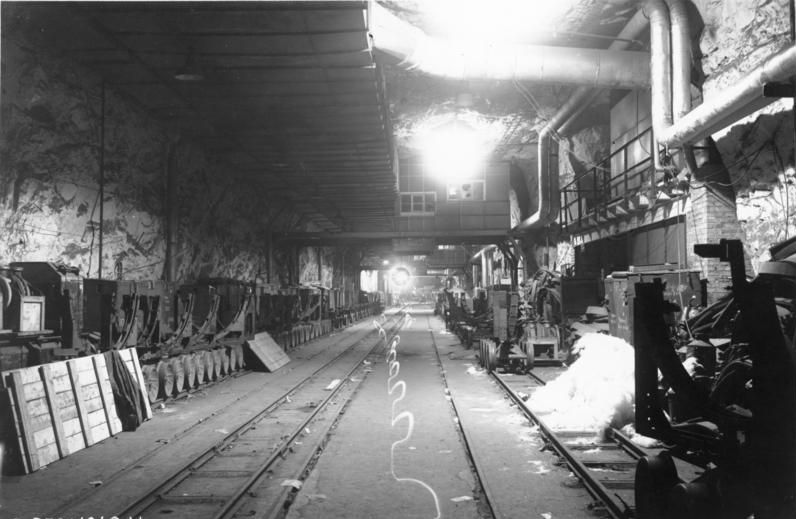 the Nazis, under heavy bombing, looked to hide more and more of their infrastructure underground. well, at Mittelbau-Dora, they had the Mittelwerk, a large underground factory that built the V-2 and other weapons