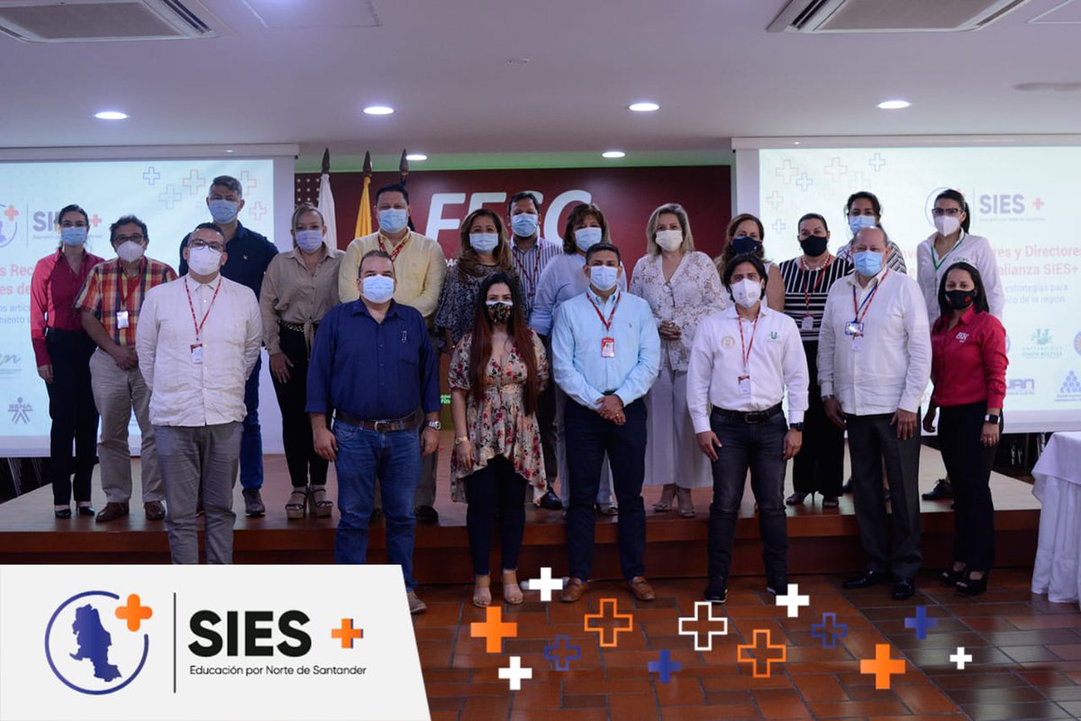 unisimoncucut's tweet photo. Continuamos articulando estrategias para el fortalecimiento académico de la región en un nuevo encuentro de rectores, directivos y representantes de la Alianza SIES+, con el acompañamiento de la @GoberNorte, la @EducacionDptal y la @CRCNorte. #UniversidadesSIESMAS https://t.co/FnkhQod7oG
