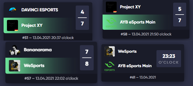 Got dodged unfortunately

         Casted                                           Not casted 
                                            because  of the match before