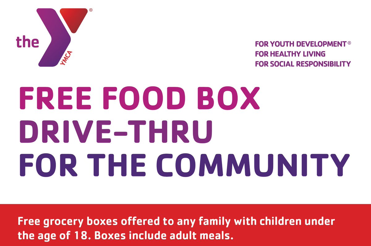 Food box distribution provided by the @YMCAofMiddleTN Thursdays from 10:00-12:00 - Buena Vista Elementary 1531 9th Ave N. For more information twells@ymcamidtn.org 615-259-3418 ext. 72518
