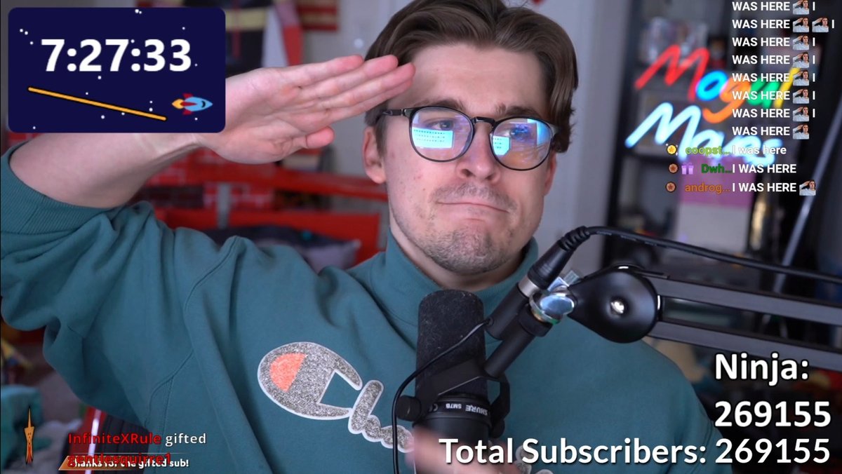 After Nonstop 31-Day Stream, Ludwig Breaks Ninja's All-Time Twitch Subscriber Record https://t.co/DoUEgYvDUc https://t.co/VVs3ZlxHTP