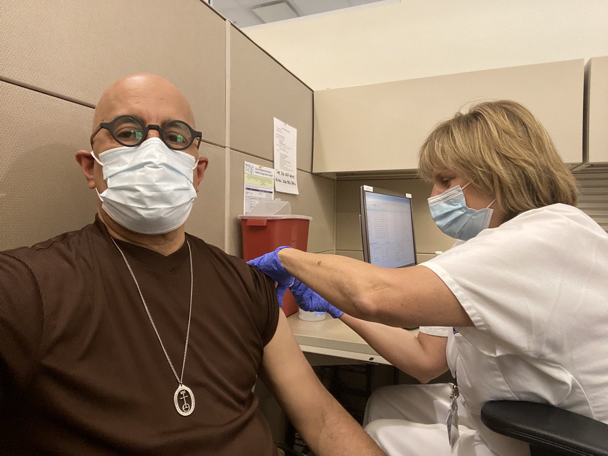 ACT4HIM's tweet photo. 2nd COVID 19 Vaccine!!! Good to go!!! https://t.co/sCoyjFoPb6
