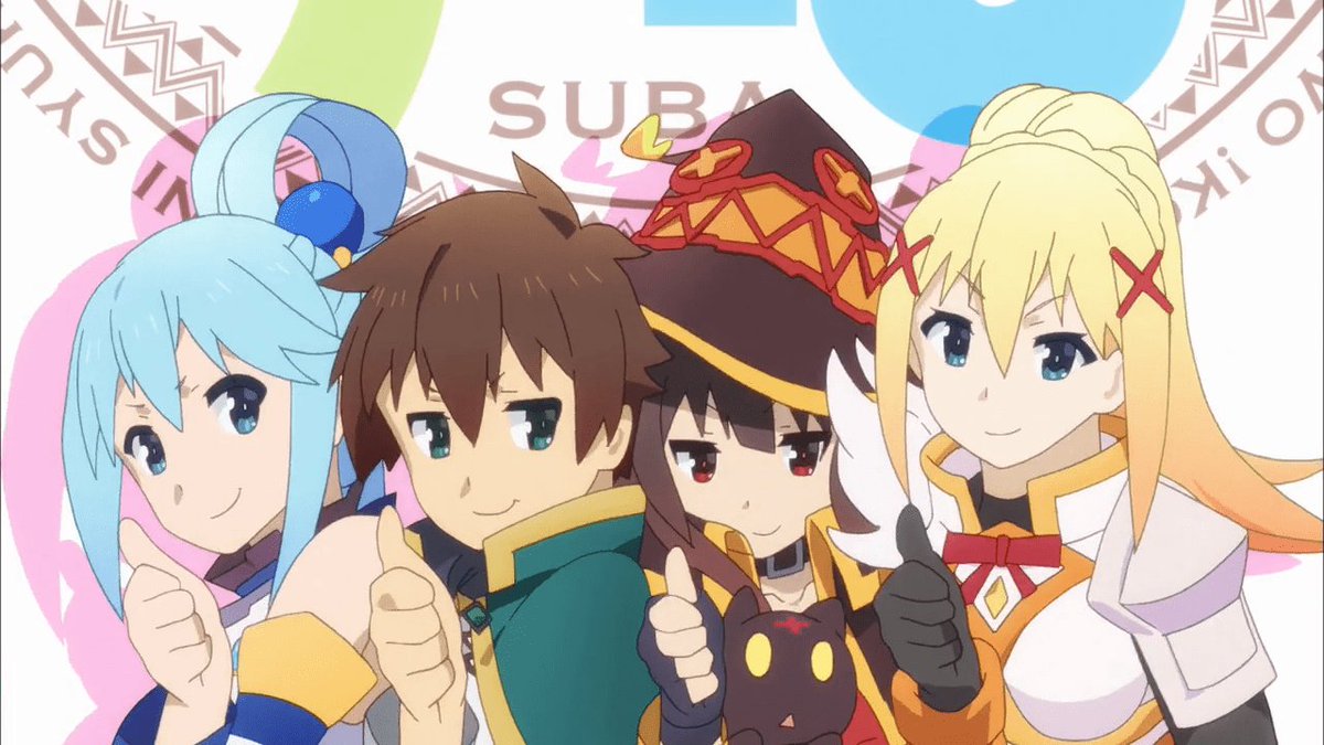 KonoSuba' estreia nesta semana na Loading