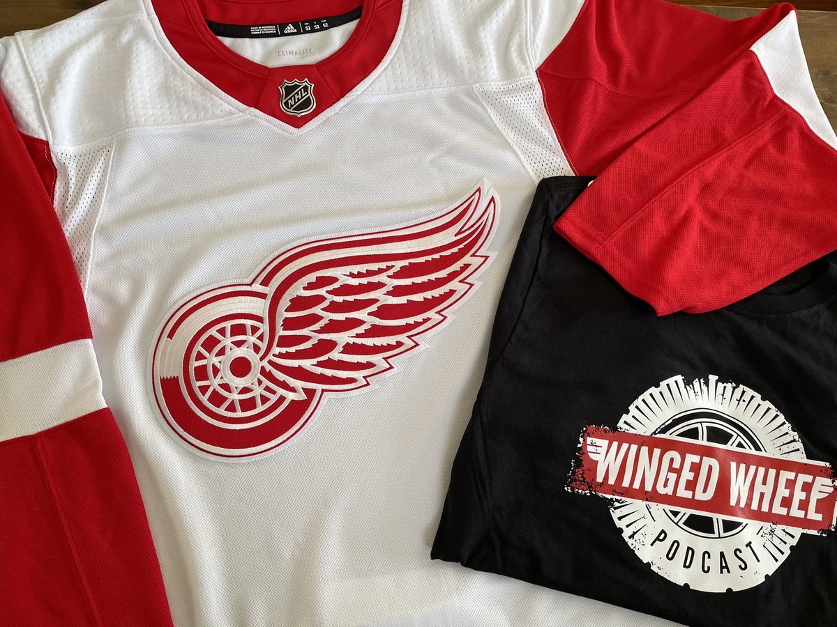 WingedWheelPod's tweet image. 🚨JERSEY GIVEAWAY🚨

Want to win a #RedWings jersey or Winged Wheel Podcast merch? Here's the deal:

🐙 Follow us! @WingedWheelPod
🐙 RT &amp;amp; ❤️ this tweet

While you're at it, give the show a listen! 🎙️

We're giving away jerseys, shirts, podcast stickers, &amp;amp; more - good luck! #LGRW