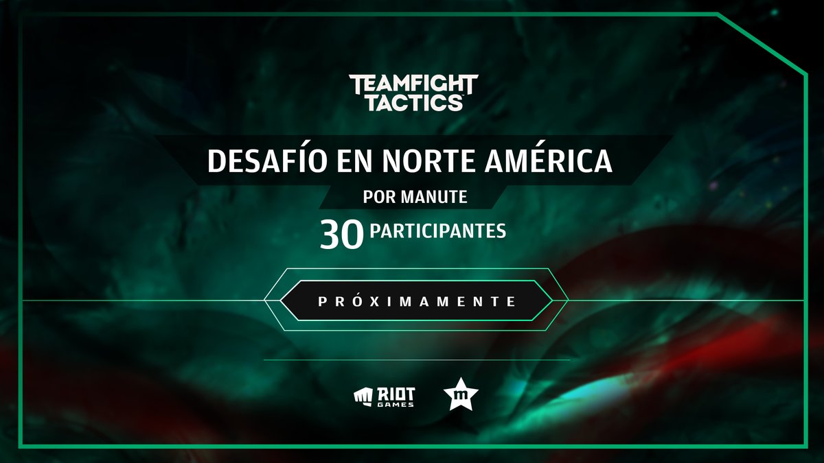manutegaming's tweet photo. Hemos hecho más de 10.000 horas de contenido y la comunidad ha estado volcada. Merecéis más. Presento el #DesafíoEnNA, que tendrá lugar a finales del set5. Sólo puedo decir que va a tener cosas que no se han visto hasta ahora. GG a todos! Y gracias a @TFT_ES. Seguimos trabajando. https://t.co/3gG4KxN2Pp