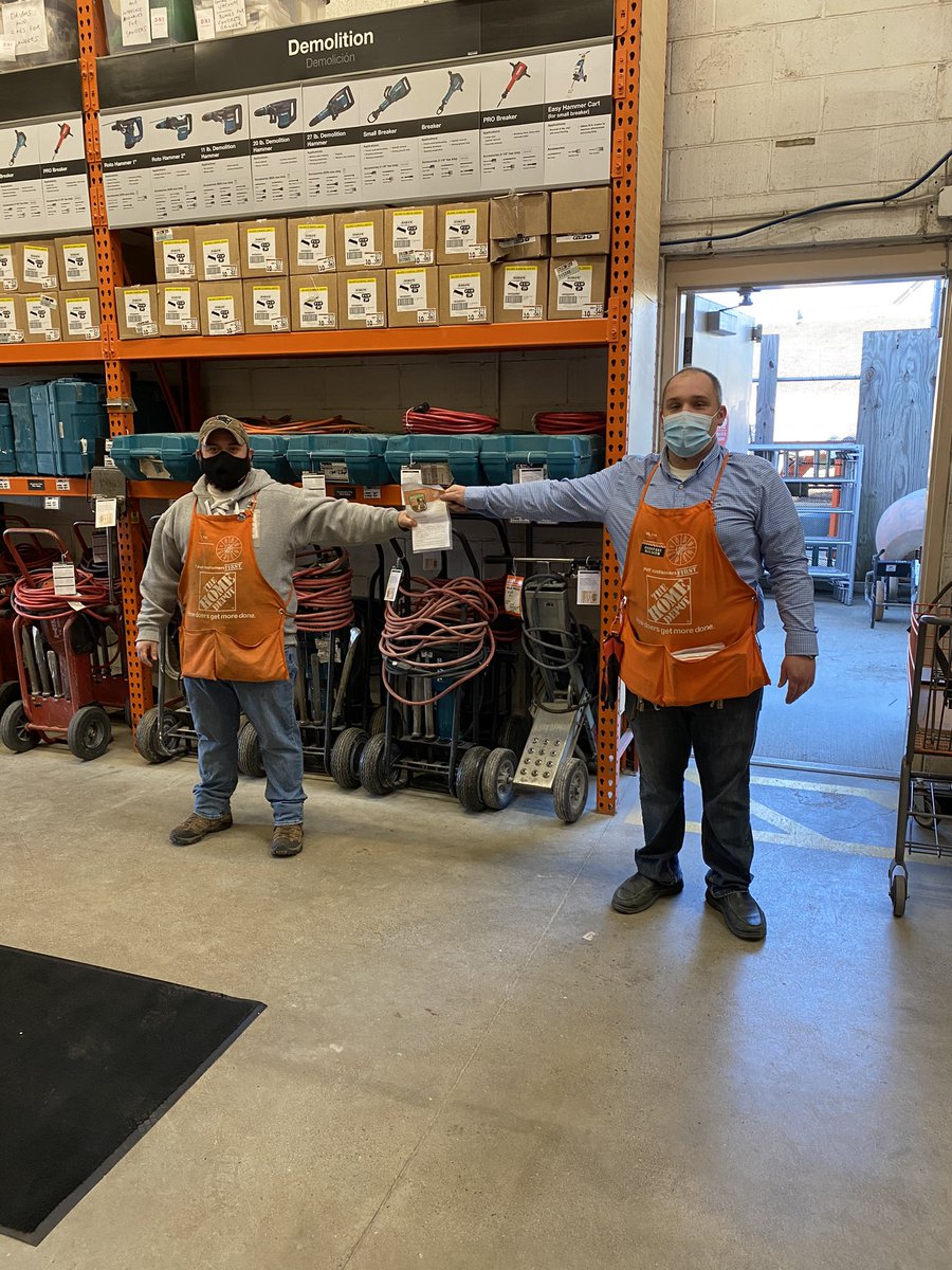 Congratulation great customer down on tool rental with Travis ! <a href="/2685_a/">MethuenHomeDepot</a> <a href="/cfulchini/">Carmen A. Fulchini</a> <a href="/NicoletteH17/">Nicolette Harris</a> <a href="/Jewellonett24/">Jewell Onett</a>