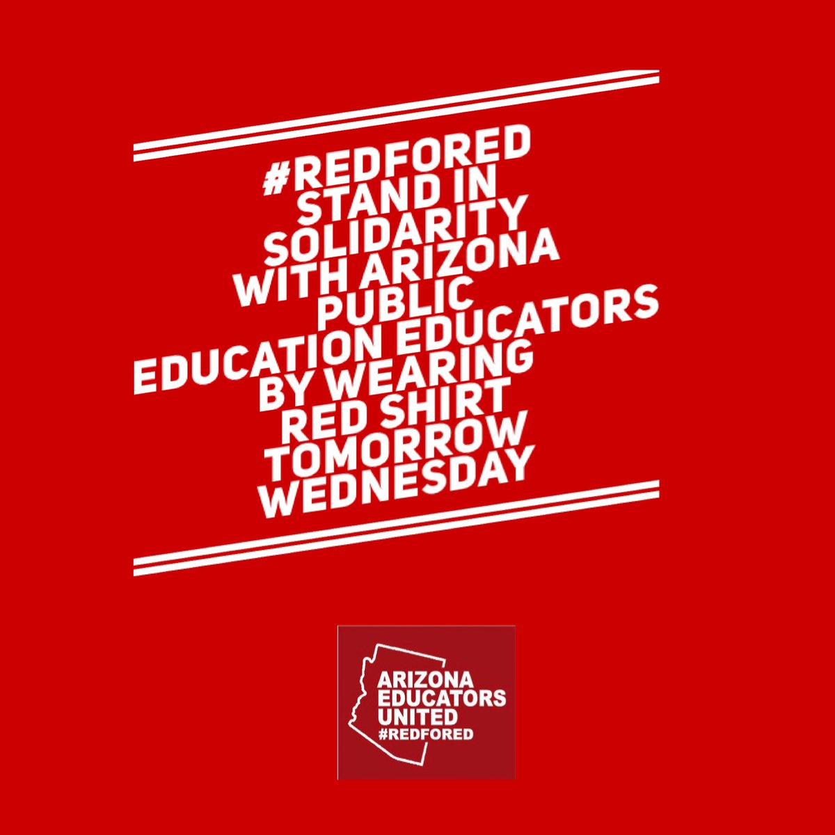 CesarCota28's tweet image. #ProtectPublicEd
#ProtectInvestInEd

Do you support Public Schools? Did you vote yes on #InvestInEd? Did you know the AZ Republican Legislators are trying to negate Invest in Ed? 

Stand In Solidarity with Arizona Public Education / Educators by wearing red shirt tomorrow Wed