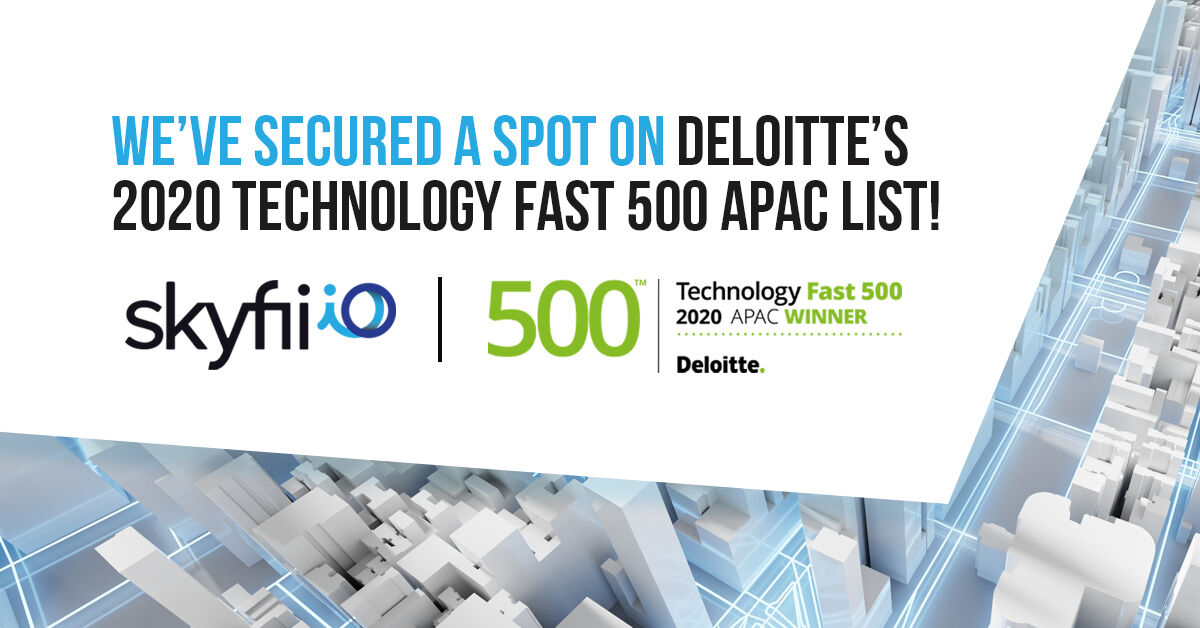 skyfii_io's tweet image. We are proud to be recognized as a 2020 #Technology #Fast500APAC winner by @DeloitteTMT! See the full index here: bit.ly/3sdKYrp