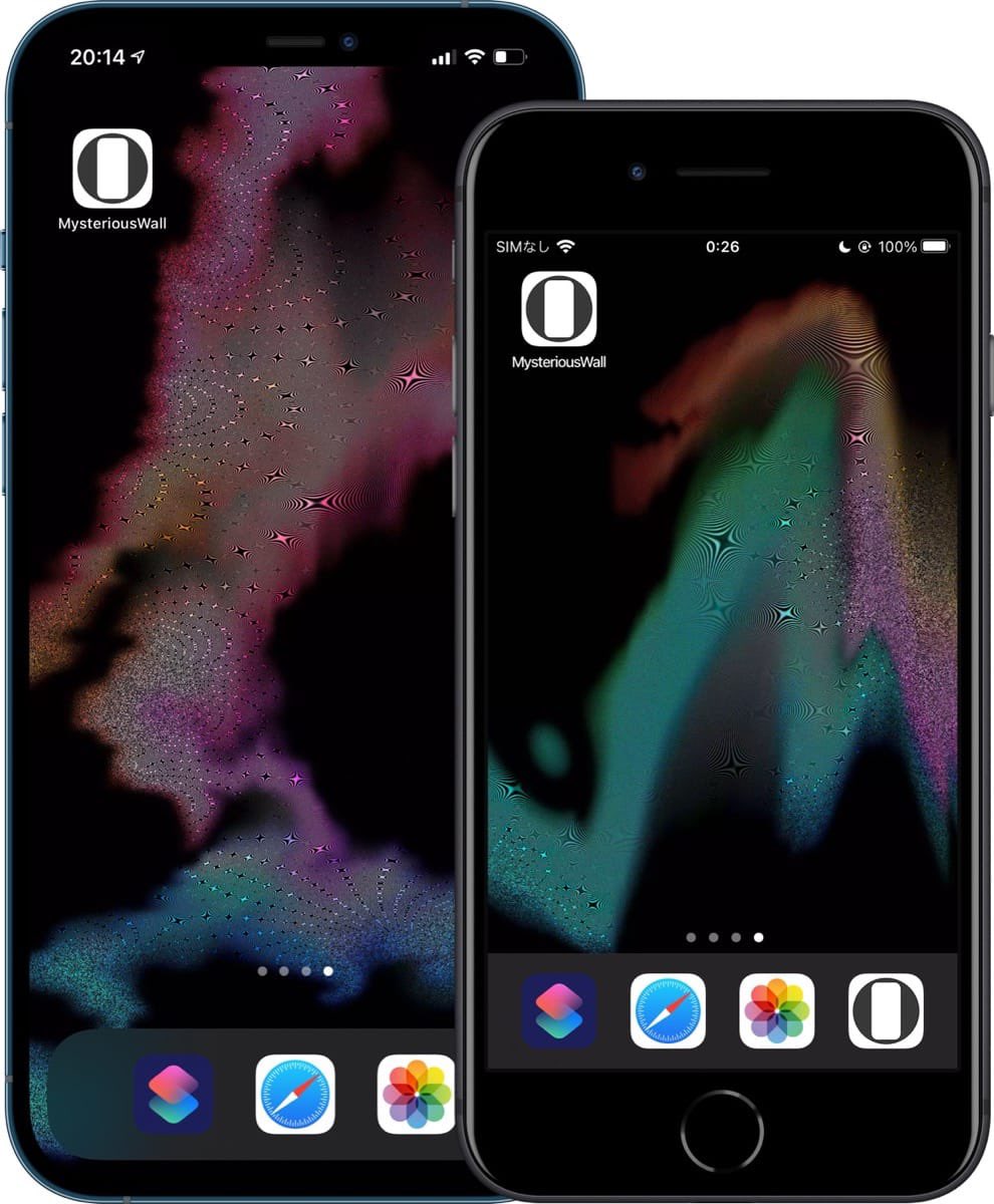 Hide Mysterious Iphone Wallpaper 不思議なiphone壁紙 Heyeased Twitter