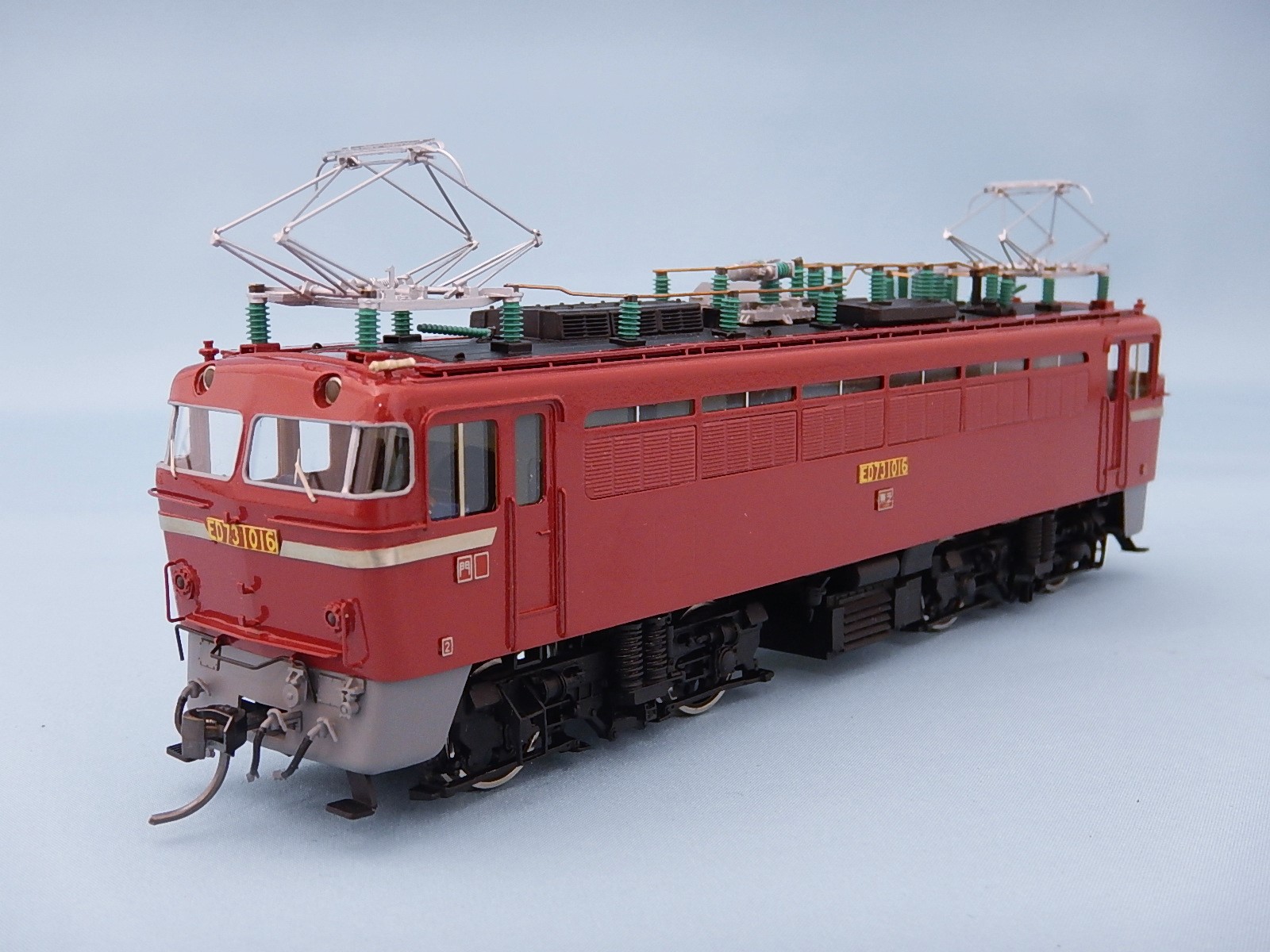 古い鉄道模型Oゲージ機関車（EB5873）、貨物車（カツミ完成貨車