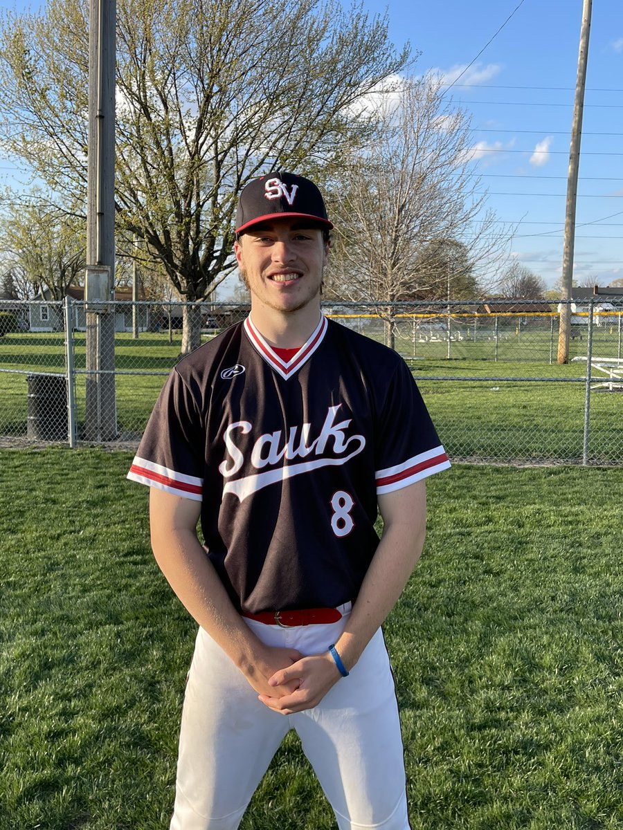 SVSBaseball21's tweet photo. Skyhawks sweep IVCC today 15-0 and 13-2 behind 2 strong starts from @Daniel_Seibert8 and @cmill183.  They are also your BK Special Award winners.  Dan went CG 2 hits 0 earned runs 3 walks and 8ks.  Cam went CG 2 hits 0 earned runs 3 walks 12ks.  #backontrack https://t.co/VATVbrBzD8