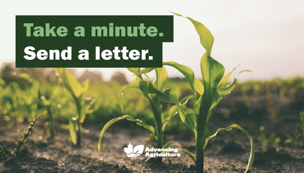 I did..now your turn!

#Farmers, #Aggies...this is important ... send this letter supporting our Canadian Novel Breeding process ensuring new tech like Gene Editing is available for Canadian Agriculture.  

<a href="/AdvancingAgCA/">Advancing Agriculture</a> 

advancingagriculture.ca/take-action