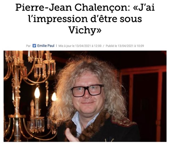 PoolineLas's tweet image. Ça ne ferait pas de mal d’être sous Vichy Célestins, histoire de lui rafraîchir les idées !