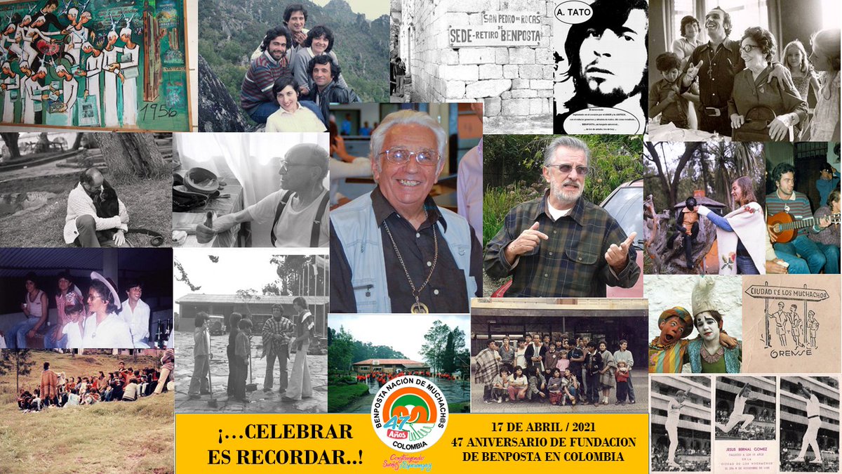 benpostacol's tweet photo. Celebrar es Recordar... en el 47 aniversario de la fundación de @benpostaColombia rendimos un homenaje a cada NNAJ y adultos que en algún momentos de sus vidas han formado y siguen formando de esta historia, dejando como huella sueños y esperanzas.
#benposteñ@s, #muchach@s https://t.co/ftROEsMMDr