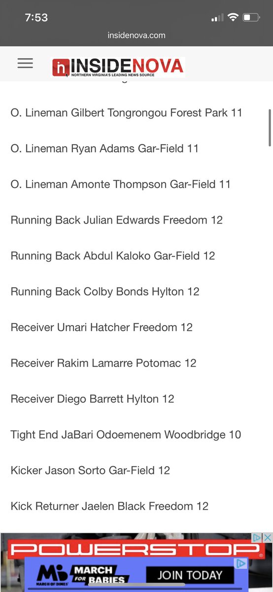 blessed to make FIRST team All District Offense💚🥇#comingharder