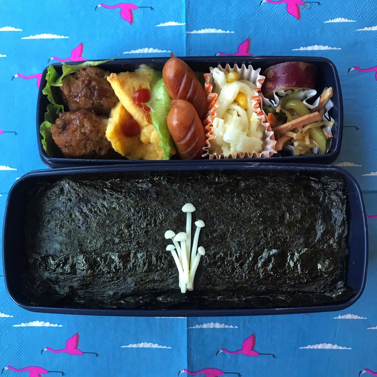 面白いお弁当