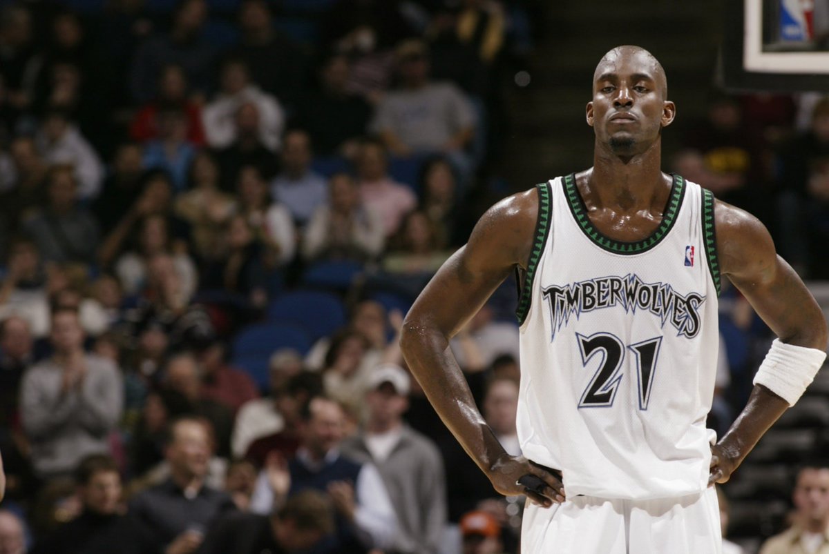  @Timberwolves :1996-2008 jerseysK E V I N G A R N E T T