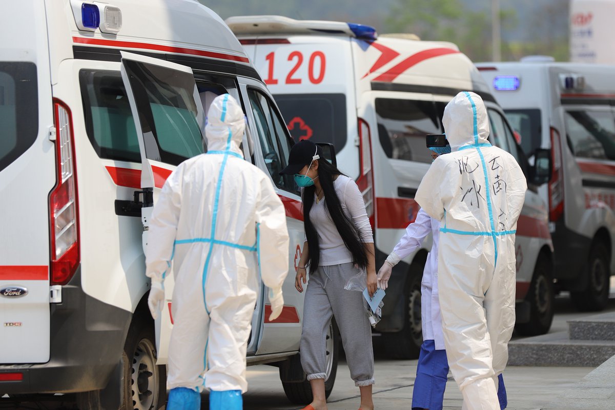CGTNOfficial's tweet photo. #LATEST China’s Ruili city finds four new #COVID19 cases in 3rd round of testing https://t.co/vgk0A1CTMB