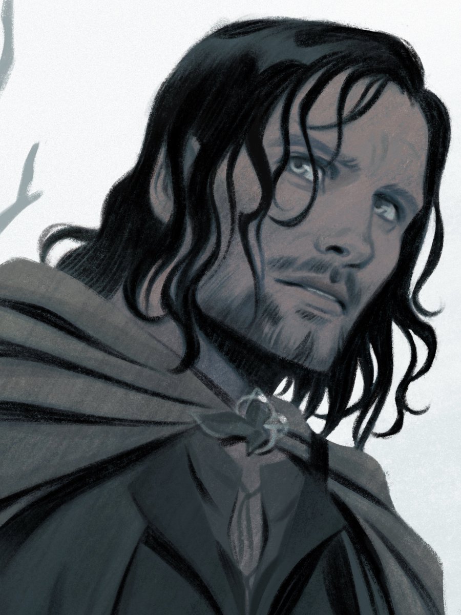 Aragorn 🍃✨ for last months Patreon illustration