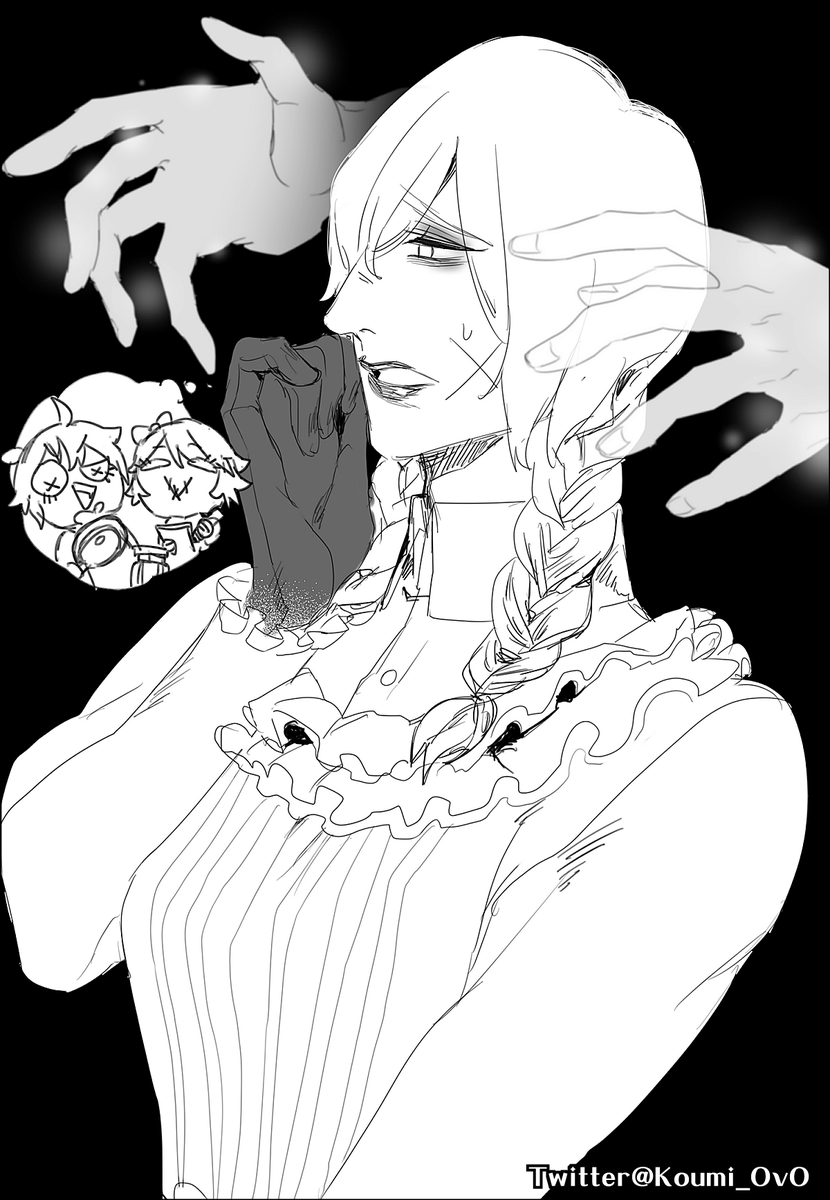 ⌛️女子校潜入中,謎の騎士との出会い
⌛️sneaked into a girls' school,
Encounter of the mysterious knight 