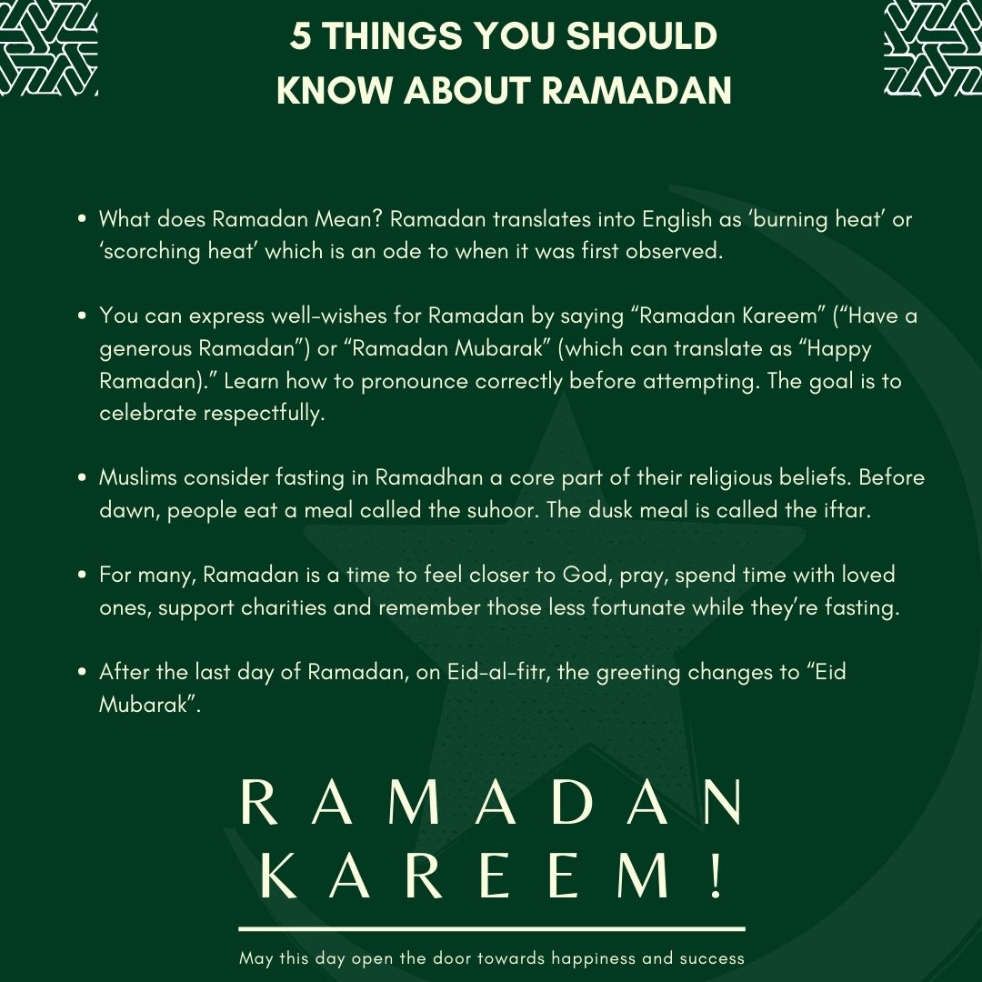 TCU_IIS's tweet image. Ramadan has started so let's celebrate by providing some quick facts. To our students, faculty, and staff participating, Ramadan Kareem. May this day open up the doors to happiness and success.
#RamadanKareem #tcuiis #Ramadan2021