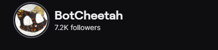BotCheetah's tweet photo. 34 -> 7k in a single stream! We're blowing up 🤖 https://t.co/BQRVKTWGpJ