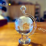 国立科学博物館で買った晴雨予報グラスがかなり当たる!？お土産にぜひ!