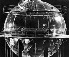 "The Eight Ball at Camp Detrick. Airtight, bombproof, and weighing 131 tons, this one-million-liter chamber allowed Detrick’s scientists to understand how aerosolized biological agents would work at different altitudes in the open air. Monkeys and human test subjects sat inside."