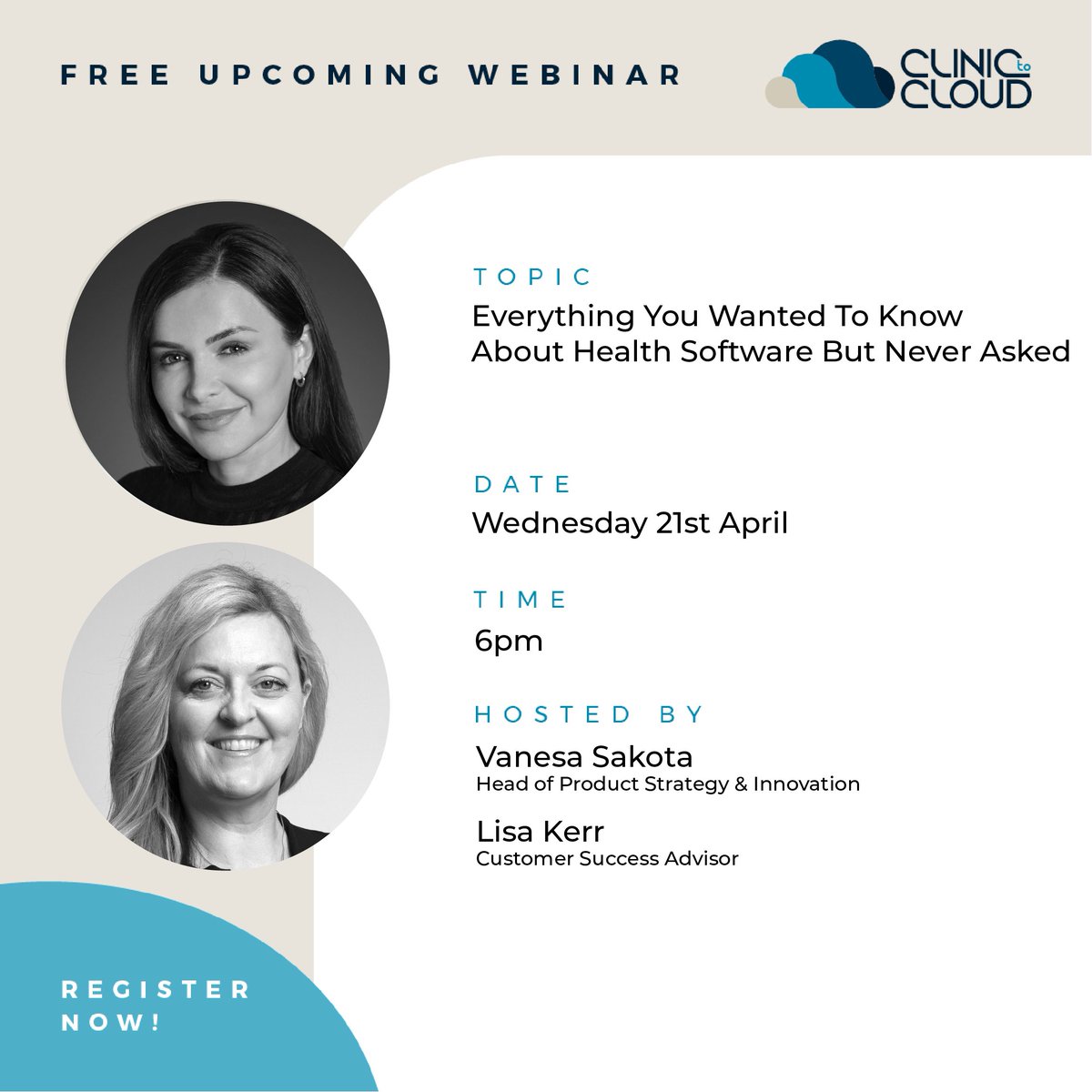 Join our FREE virtual event as our Clinic to Cloud experts answer the cloud health software questions you’ve always wanted to ask.

Register Now: clinicto.cloud/3uP1y2Q