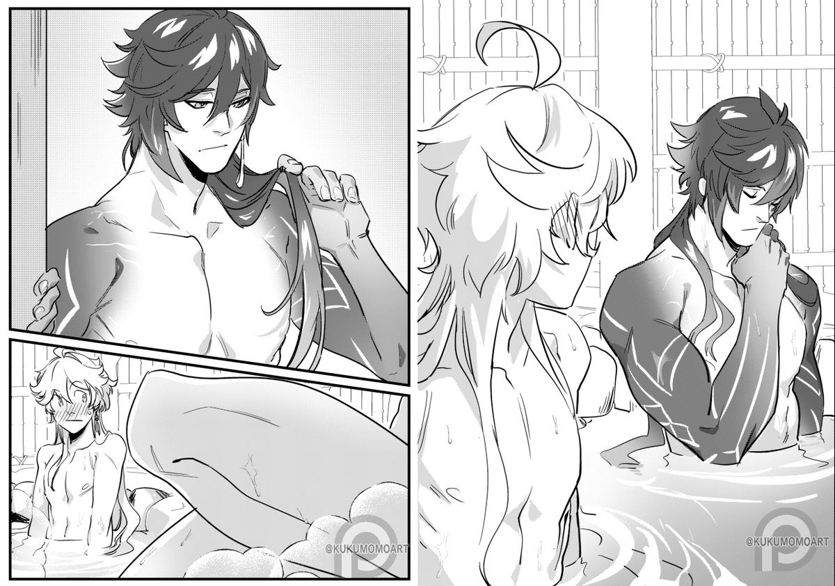Kukumomoart's tweet photo. It has been a moment of inspiration and I don't know if I will do more pages, so I share it. 😅 https://t.co/yL3tyjIz8K
