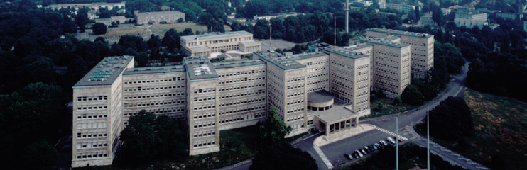 to start wrapping up here, when the US set up a permanent command in Europe, they occupied the IG Farben building. It was also the headquarters of the CIA in Germany. It was informally referred to as "The Pentagon of Europe."