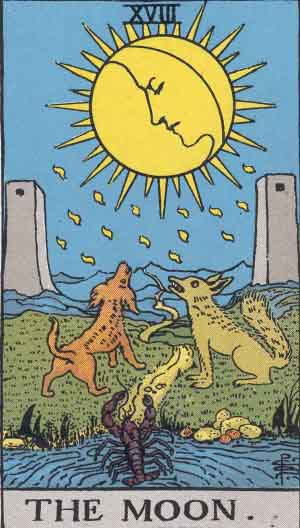 AutocompleteN's tweet image. The Moon symbolizes a bit of ecology &amp;amp; eavesdropping on your alter ego. This encourages you to assuage your fears &amp;amp; make sure you&apos;re getting exponentially stronger about yourself. Remember to use wax glitter instead of chasing waterfalls #tuesdaytarot #tarot #AutocompleteNonsense