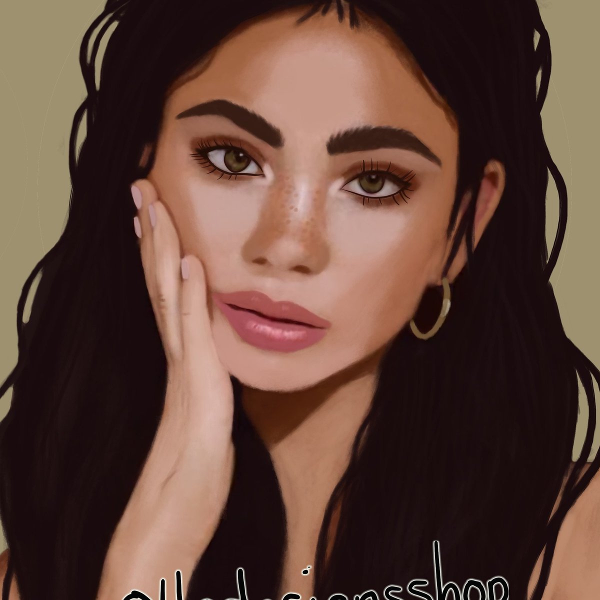 ottodesignsshop's tweet photo. I also create more realistic digital portraits costing £15 each plus £5for each additional person in the photo ! #portrait #giftidea #realistic #face #edit #drawing #painting #shop #gifts https://t.co/kgScySh6B3