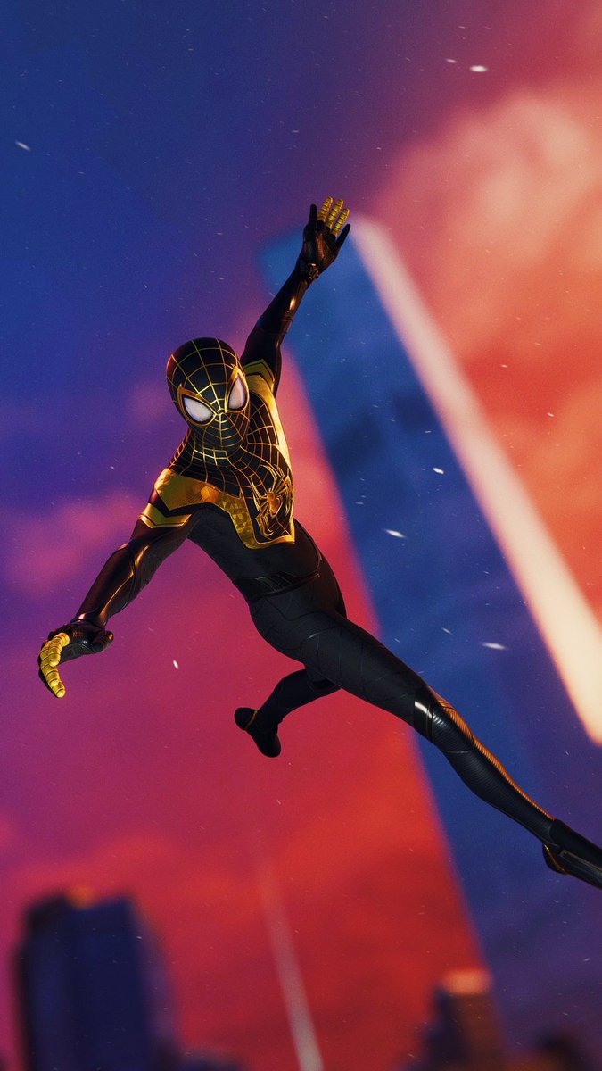 valkyrie__vp's tweet photo. Some unseen #spidermanmilesmorales #spidermanps4 #milesmorales https://t.co/PbsEhFkMUv