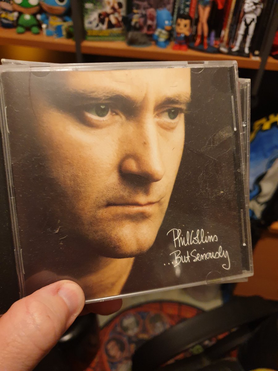 TheRookieAllen's tweet photo. Cleaning my CD collection.
How the hell did Phil Collins get between The locust and Black flag?
#cdcollection #musiccollection #compactdisks #music https://t.co/B7AYKzjEcx