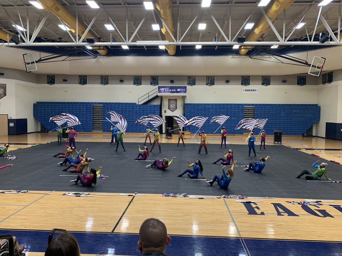 dvanderjagt70's tweet photo. Proud of the @HudsonvilleHS Winter Guard and @drumline_hhs on closing out a most unique season with awesome performances tonight. Hard work really pays off. Well done! #FireUpGoEagles https://t.co/7Vnoe9fLNT