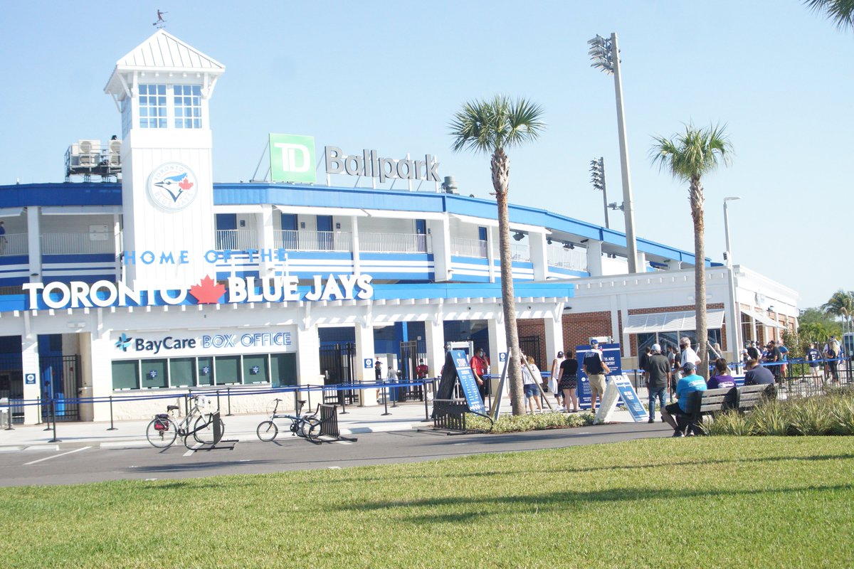 Rick Sassone (@rocketsportsent) on Twitter photo Few Fans Waiting to Enter TD Ballpark When the Gates Opened for the <a href="/Yankees/">New York Yankees</a> BlueJays <a href="/bluejaysfans22/">TorontoBlueJays</a> Game 4-13-21 #EddieMichelsPhoto Few Fans Waiting to Enter TD Ballpark When the Gates Opened for the <a href="/Yankees/">New York Yankees</a> BlueJays <a href="/bluejaysfans22/">TorontoBlueJays</a> Game 4-13-21 #EddieMichelsPhoto
