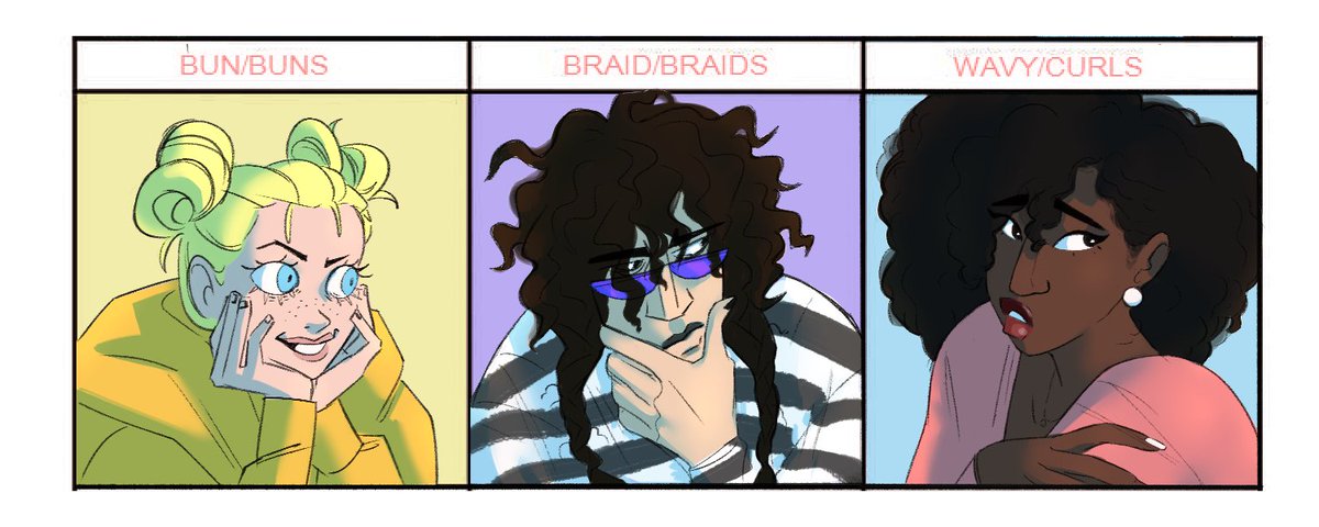 felt like doing a hairstyle meme with the girls ?‍♀️✨ 